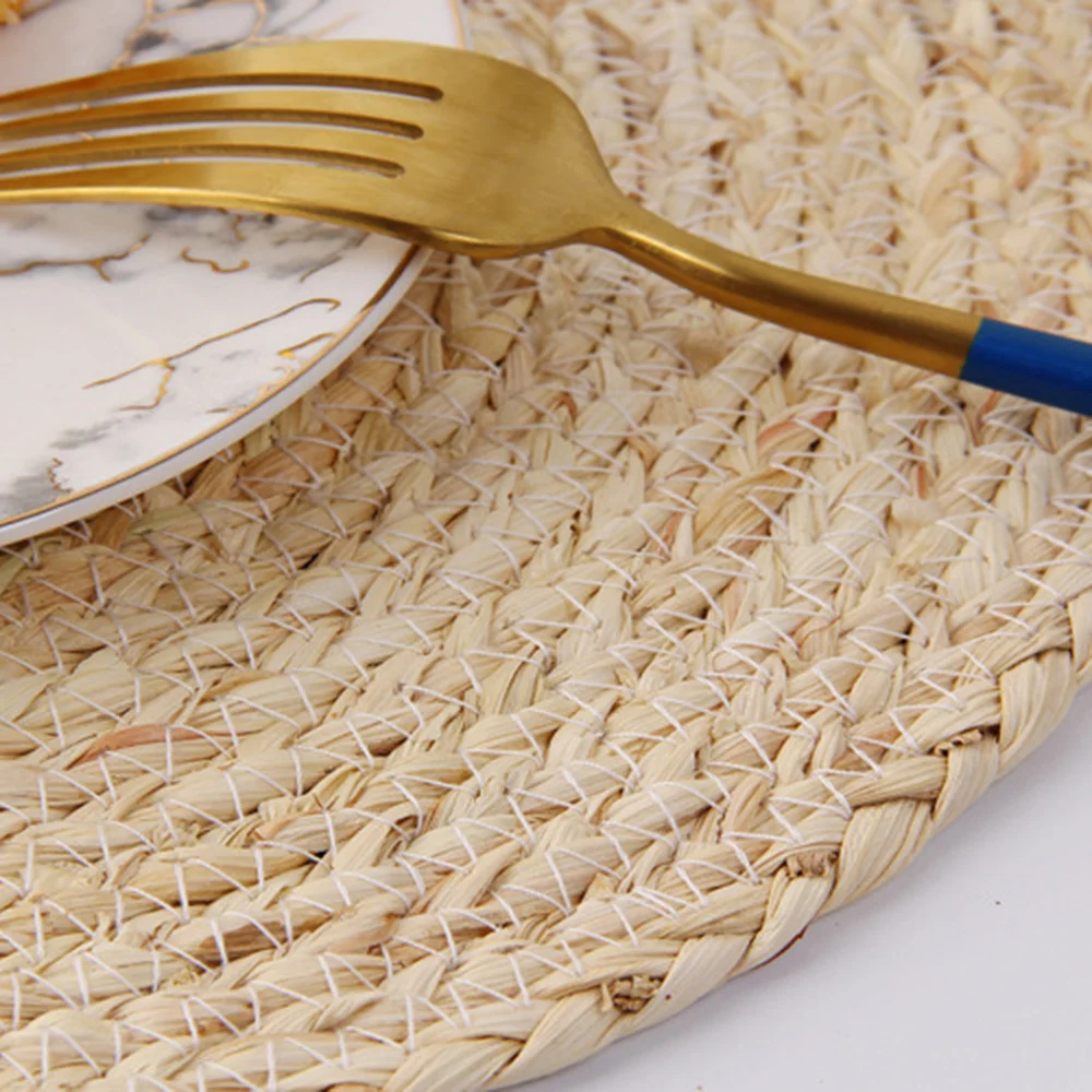 Woven Aquatic Plants Thread Jute Cup Coaster